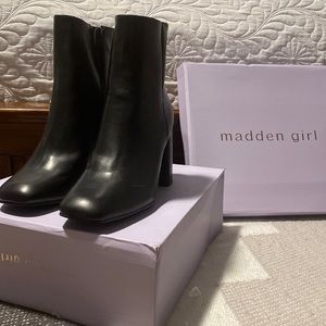 Brand New Madden Girl Black Boots 7.5